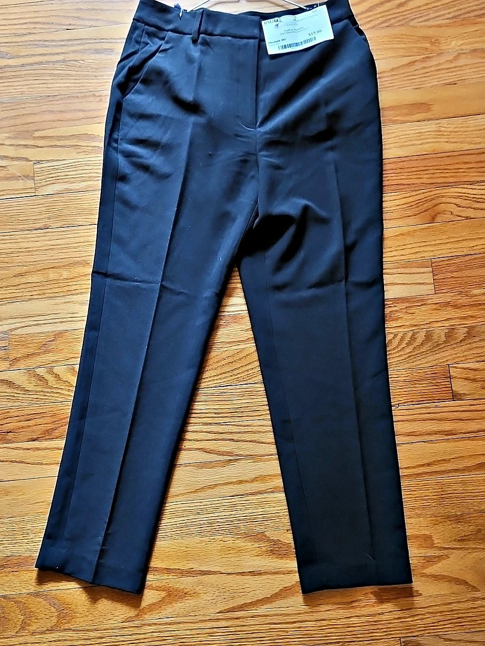 TRUTH 8010145 Straight Leg Trousers in Black Size 4 NWT